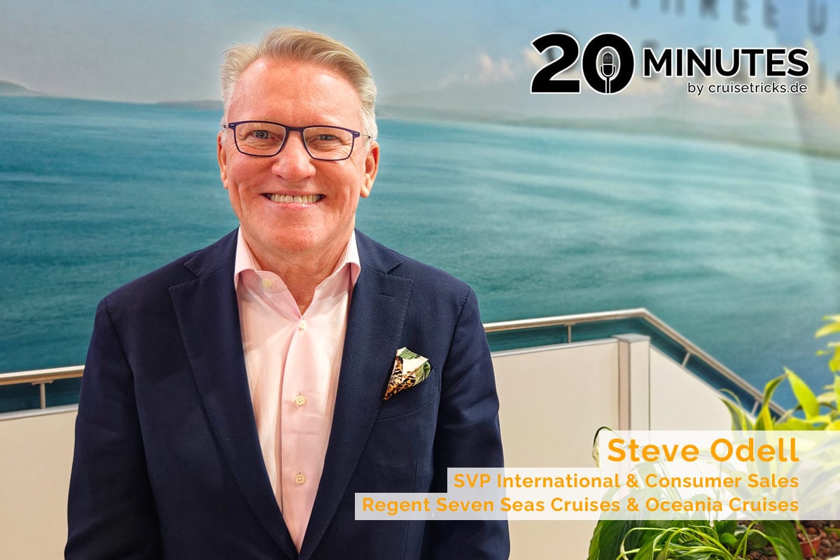 Steve Odell, SVP International & Consumer Sales, Regent Seven Seas Cruises & Oceania Cruises