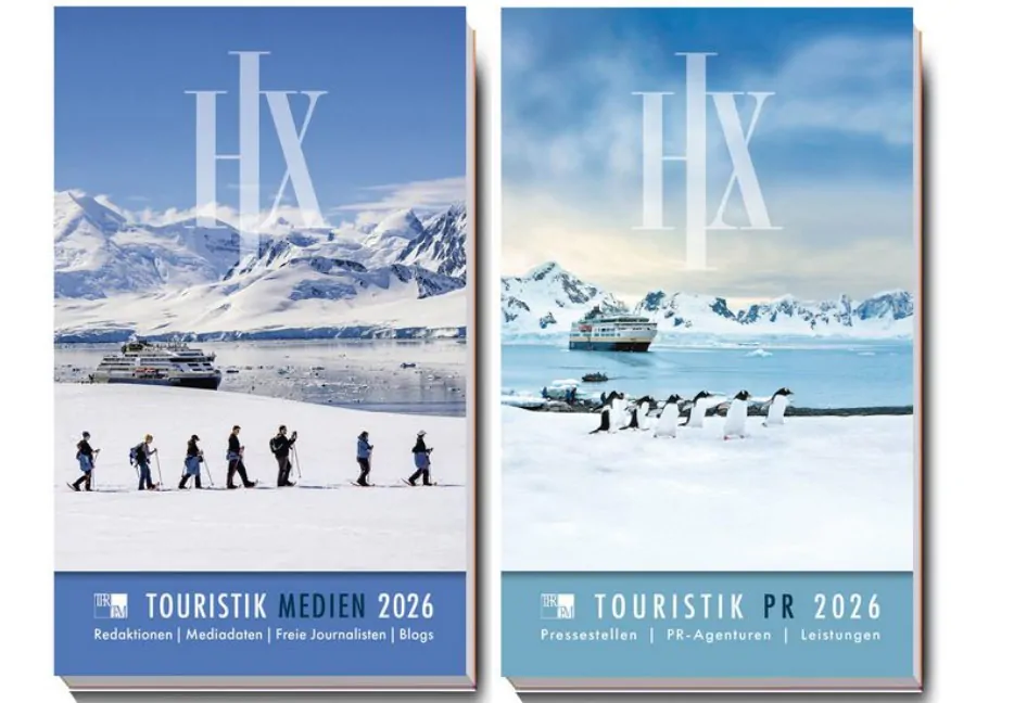Handbücher Tourisim Medien 2026 und Touristik PR 2026