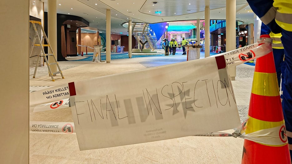 Final Inspection, Royal Promenade