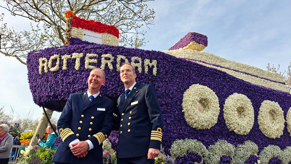 Rotterdam-Kapitäne J.F.M. Baijens und E. Barhorst