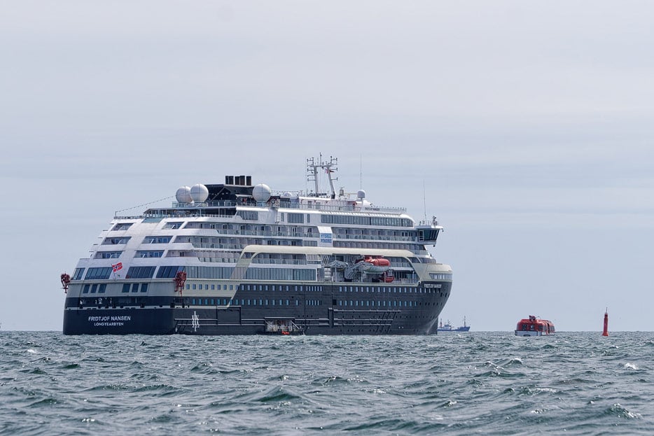 Friedtjof Nansen vor Helgoland