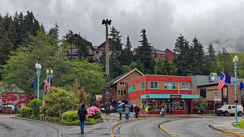 Totempfahl in Ketchikan