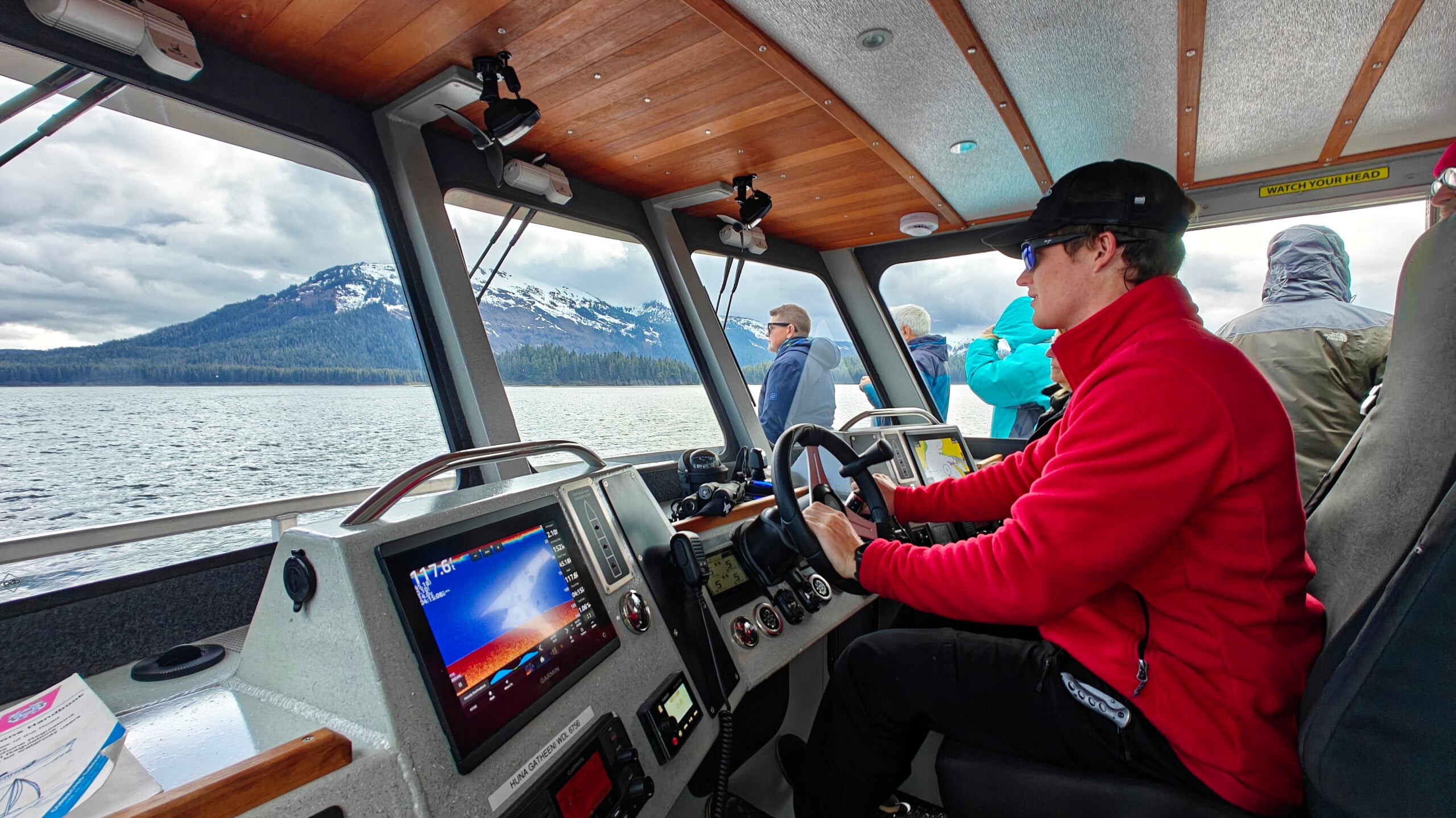 unterwegs im Endicott Arm Fjord