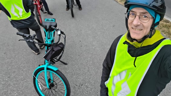 mit dem E-Bike durch Victoria