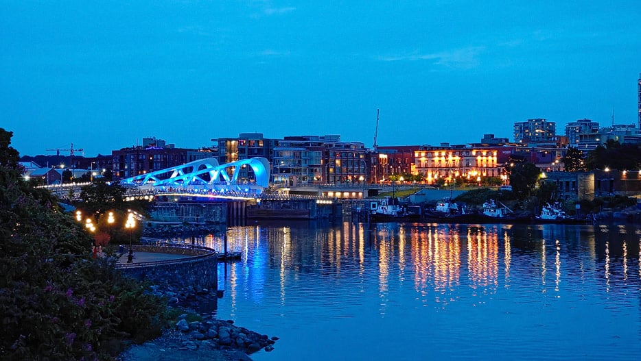 Victoria, Inner Harbour, Johnson Street Bridge