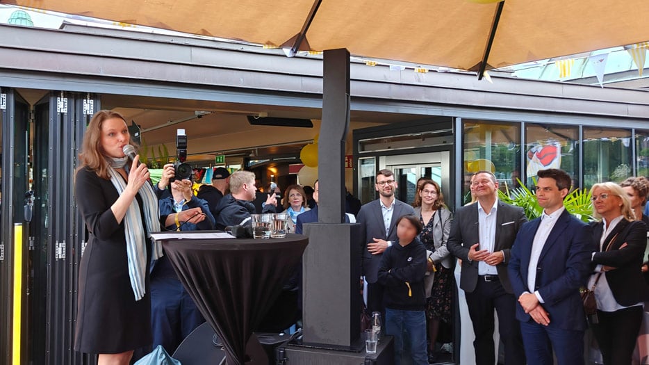 Hamburgs Wirtschaftssenatorin Dr. Melanie Leonhard