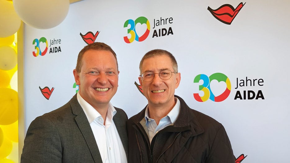 AIDA-CEO Felix Eichhorn und Franz Neumeier