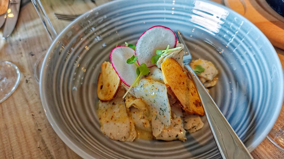 Weißwurstsalat