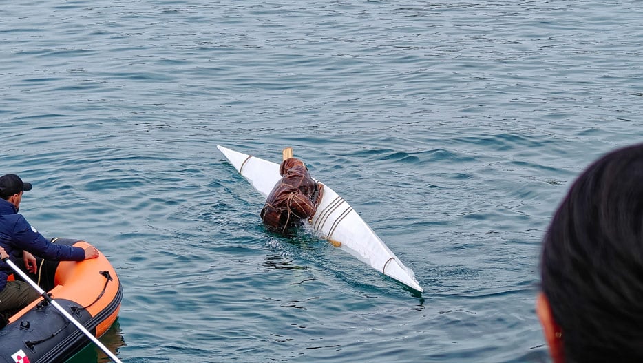 Kayak-Wettkampf