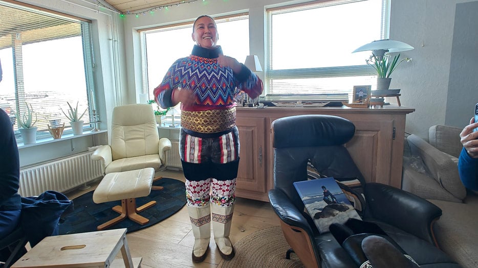 Pilunguak in traditioneller Tracht