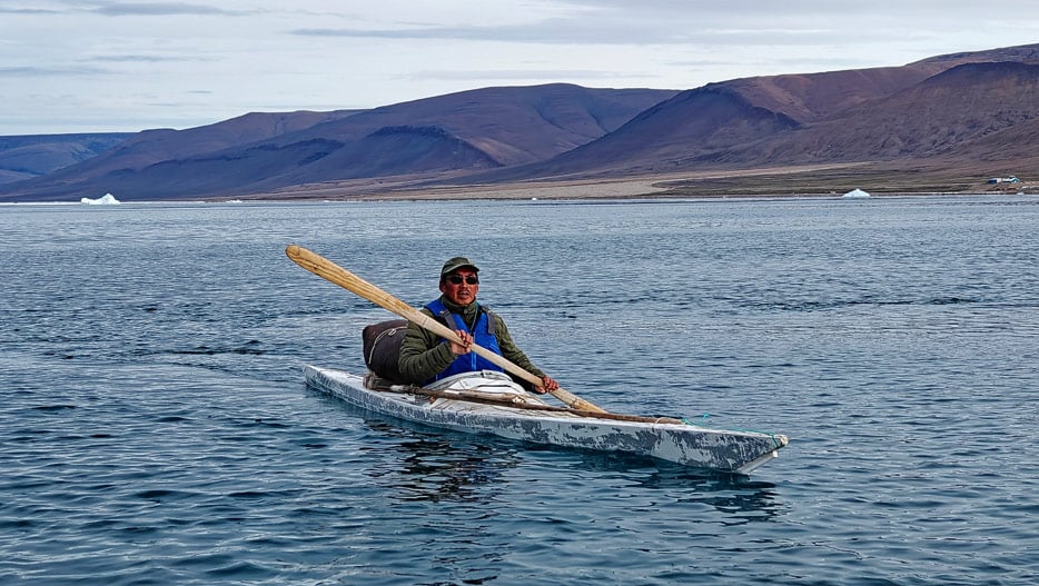 Kajak-Ausflug in Qaanaaq