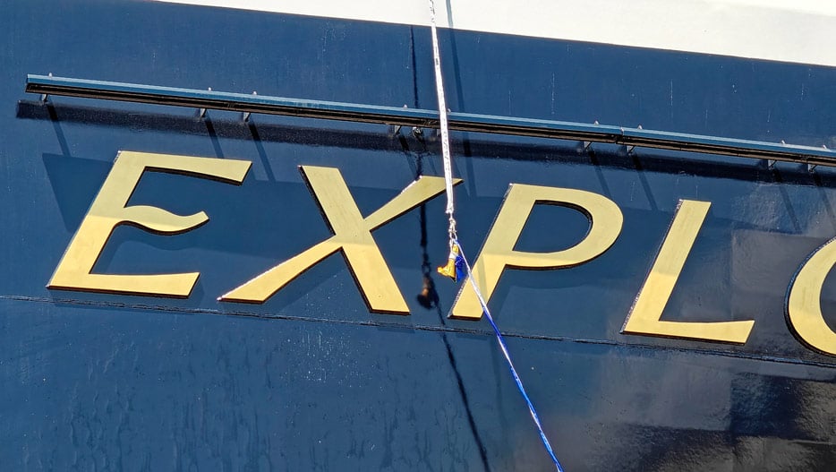Werfttaufe der Explora III