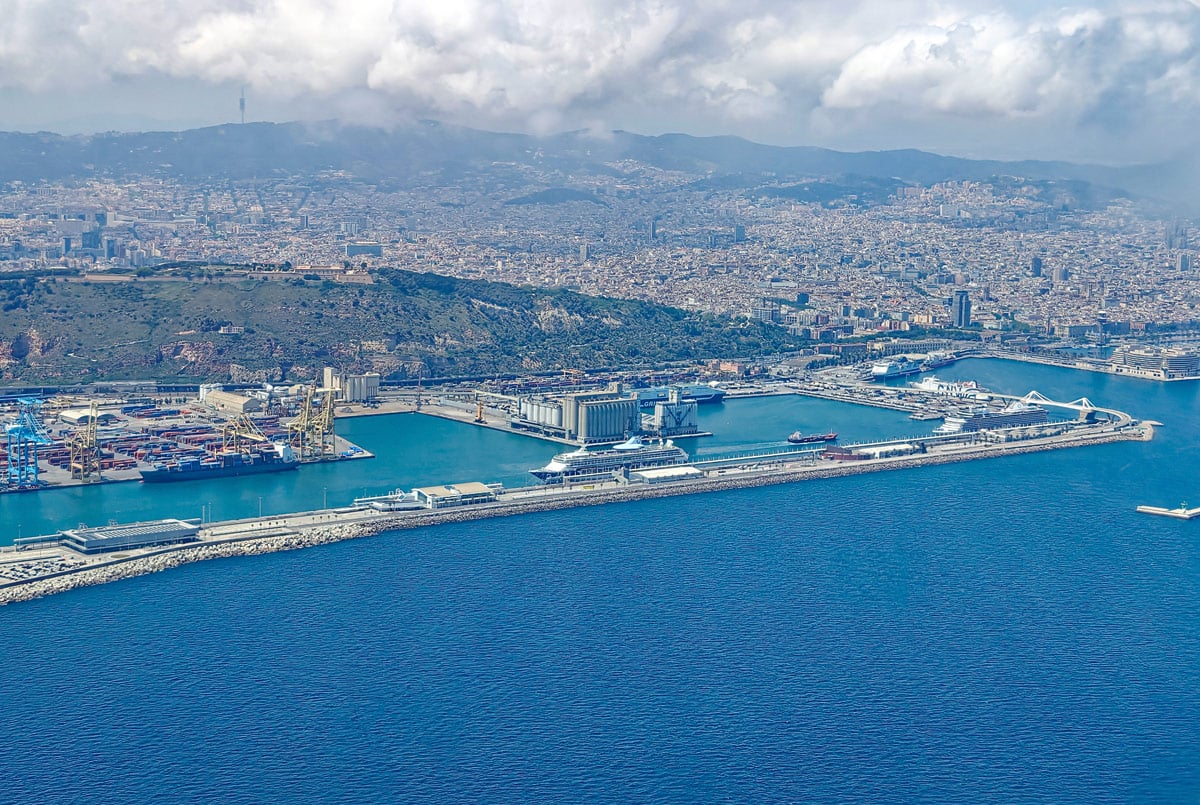 Kreuzfahrthafen Barcelona