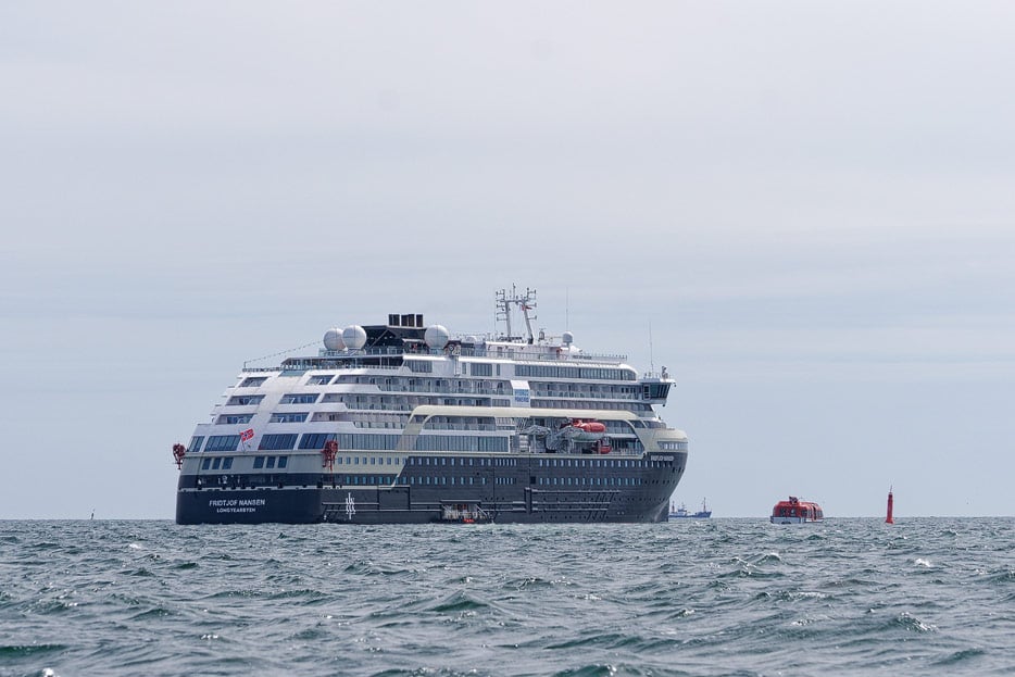 Fridtjof Nansen vor Helgoland