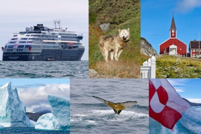 Collage: Grönlandbilder, Fridtjof Nansen
