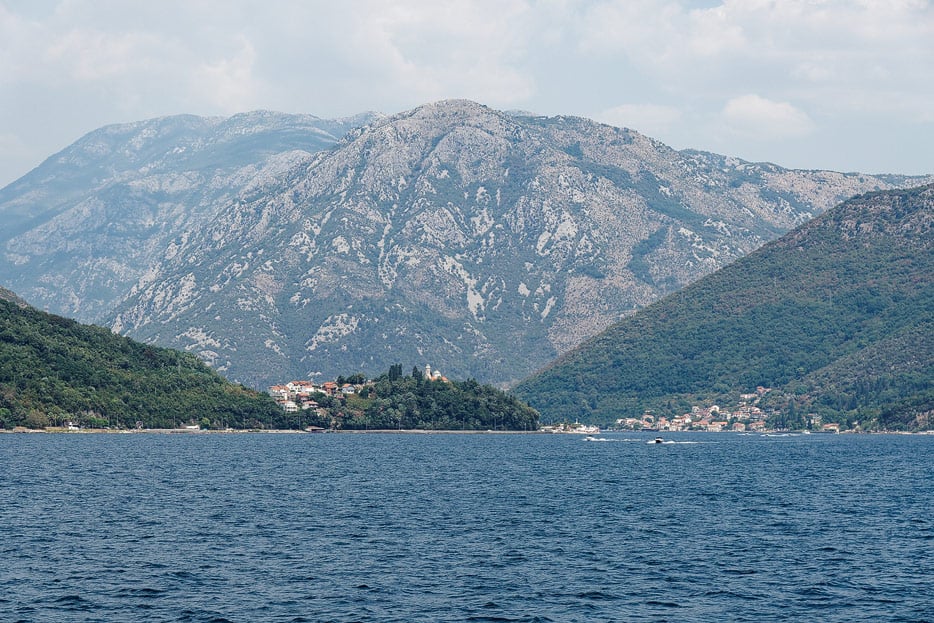 Anfahrt auf Kotor