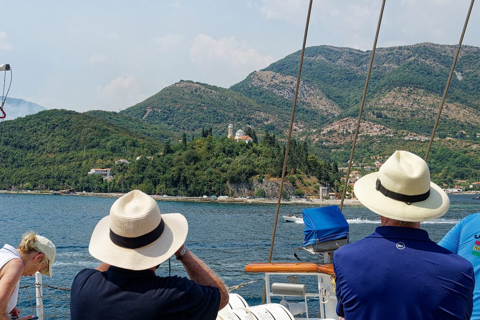 Anfahrt auf Kotor