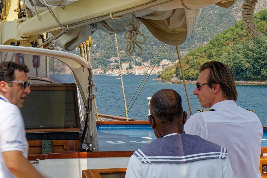 Anfahrt auf Kotor
