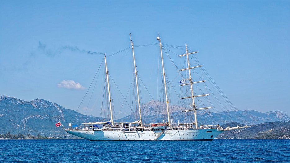 Star Clipper vor Poros