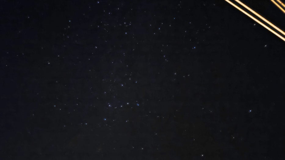 Sternenhimmel über der Star Clipper