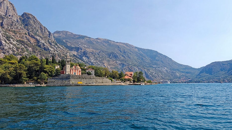 Anfahrt auf Kotor
