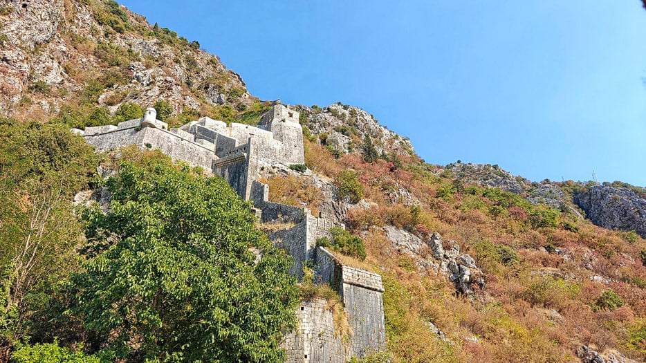 Stadtmauer von Kotor