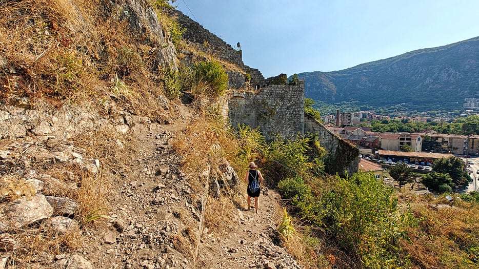 Stadtmauer von Kotor