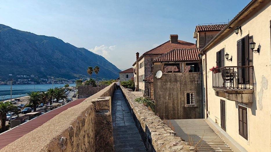 Stadtmauer von Kotor