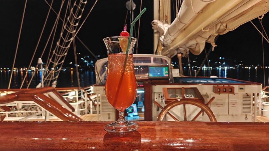 Cocktail auf der Star Clipper