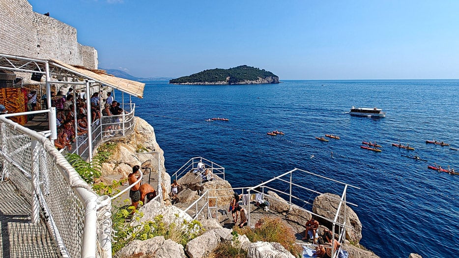 Buza-Bar in Dubrovnik