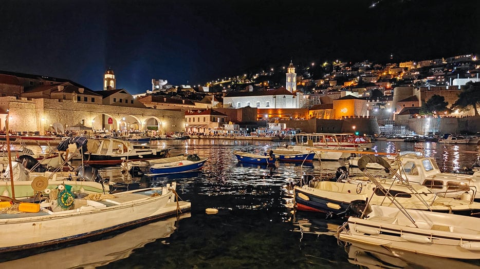 Dubrovnik am Abend