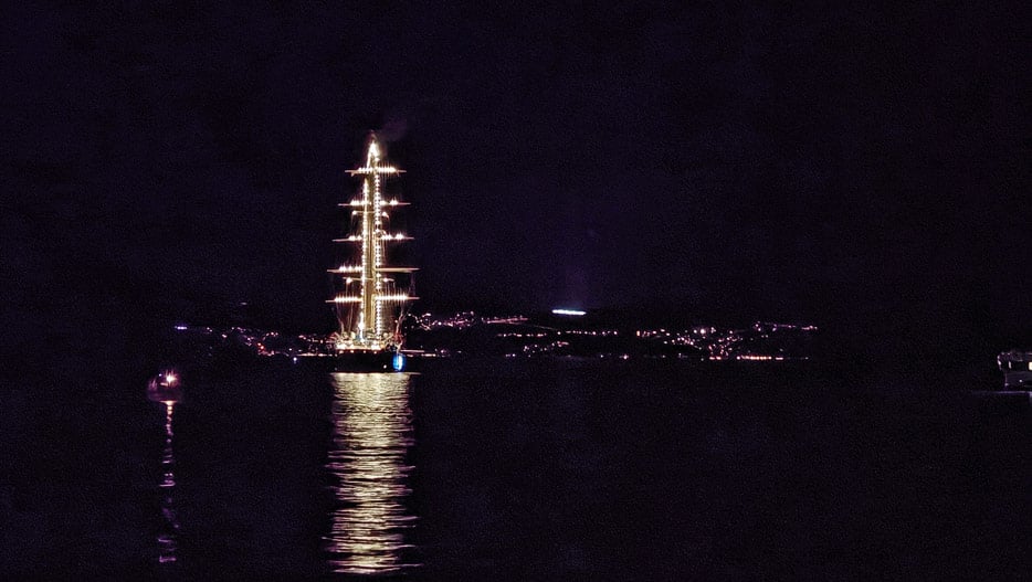 Star Clipper vor Dubrovnik