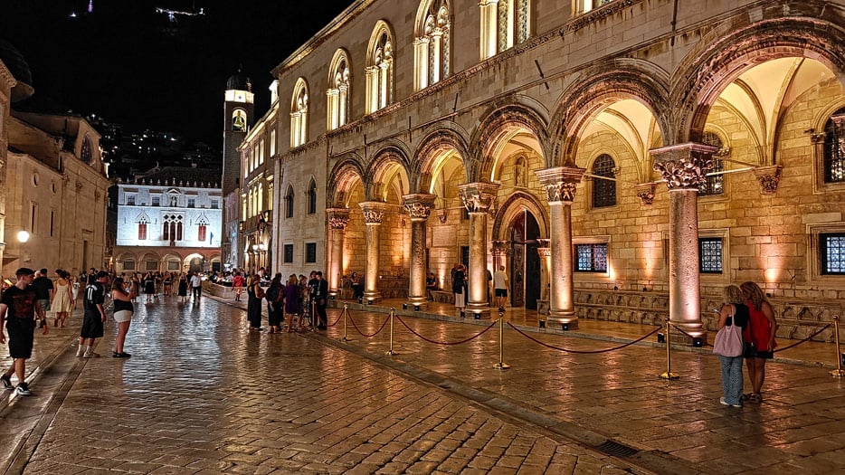 Dubrovnik am Abend