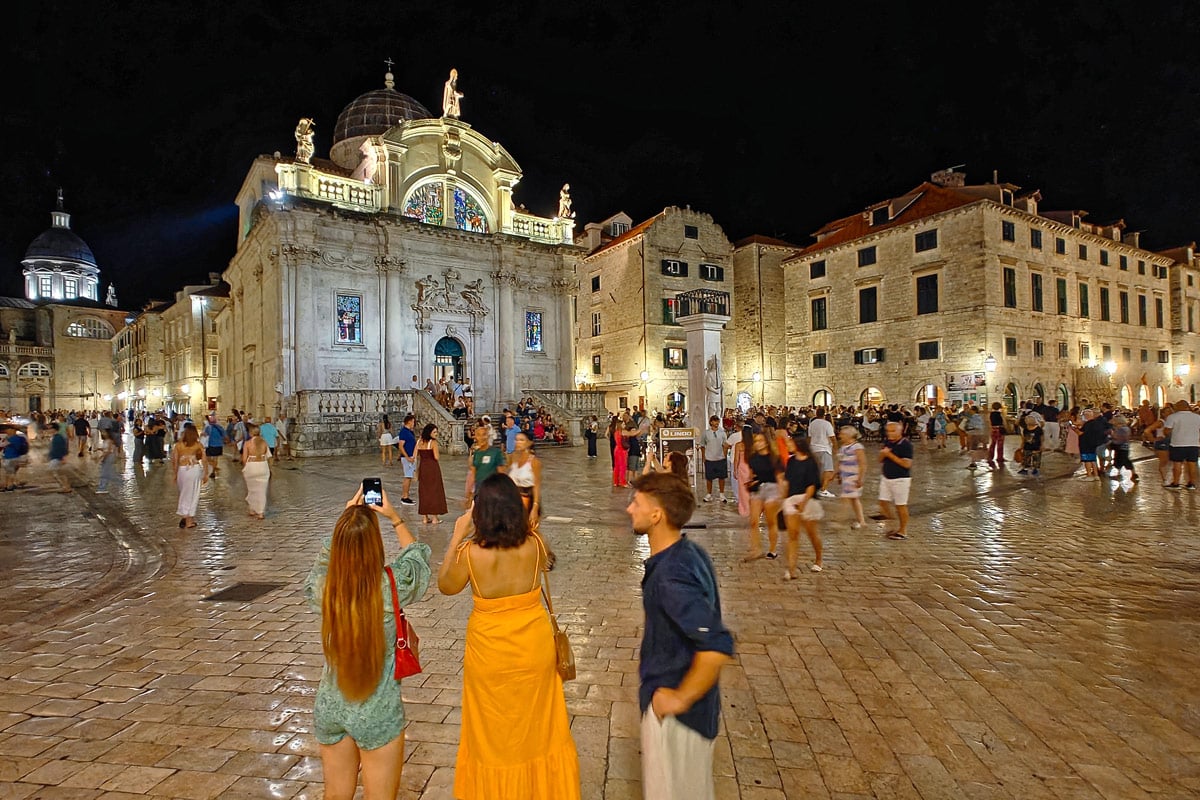 Dubrovnik am Abend