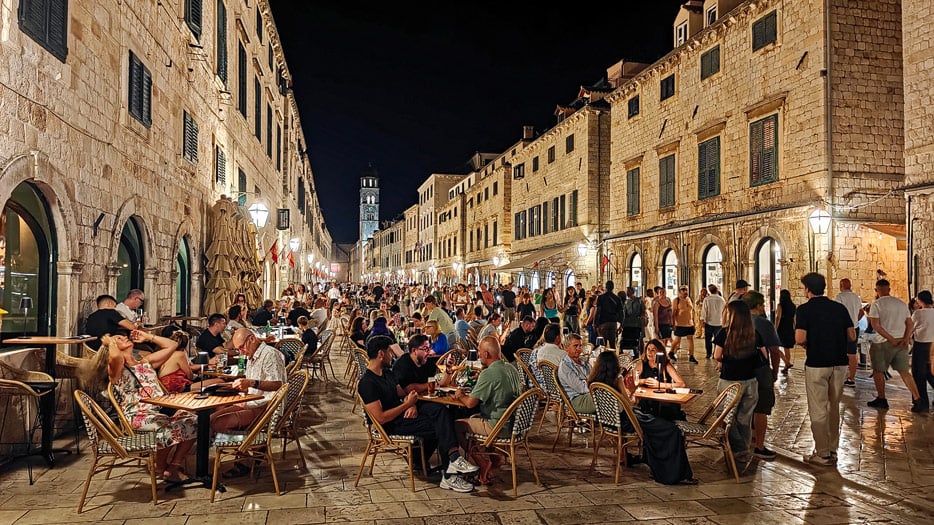 Dubrovnik am Abend