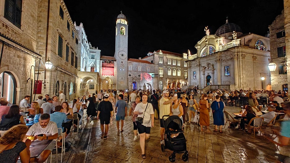 Dubrovnik am Abend