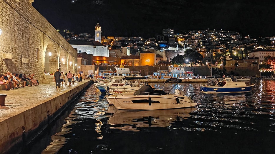 Dubrovnik am Abend