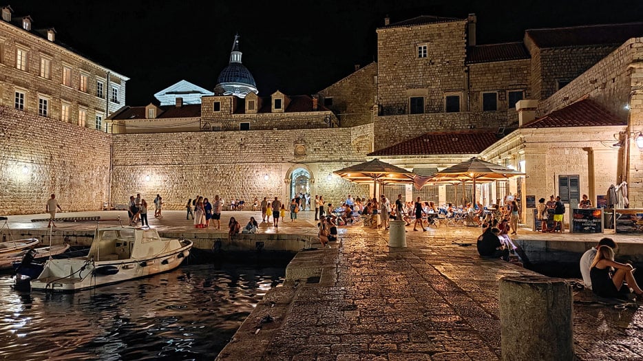 Dubrovnik am Abend