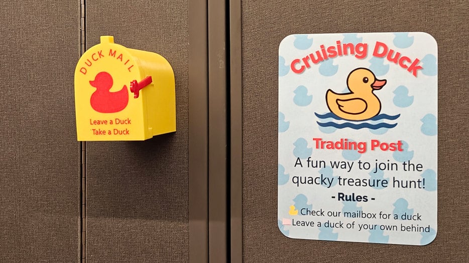 „stiller Briefkasten" für Cruising Ducks