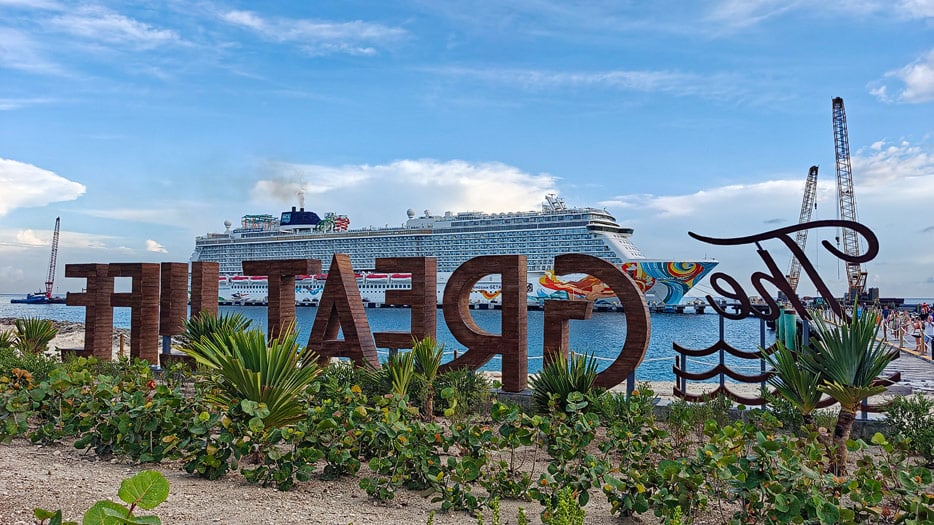 Norwegian Getaway in Great Stirrup Cay