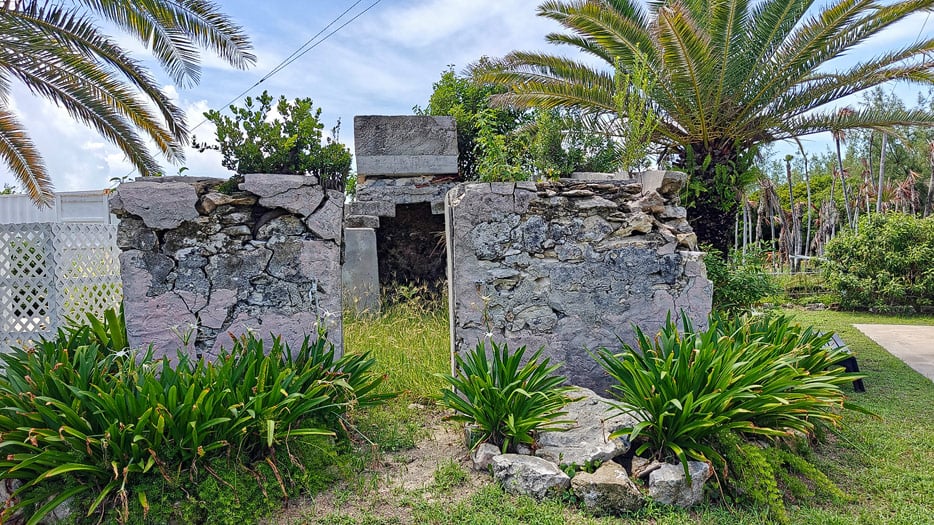 historische Ruine nahe dem Flighhouse