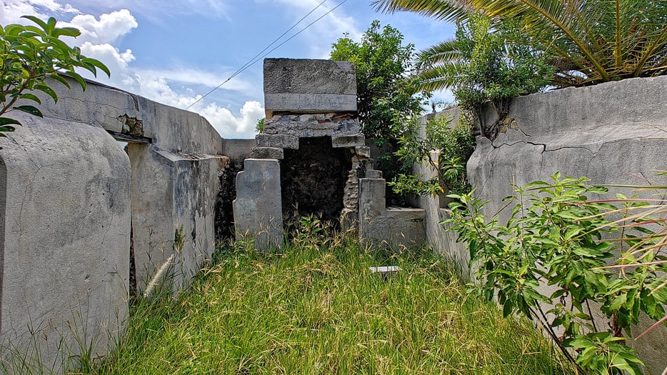 historische Ruine nahe dem Flighhouse