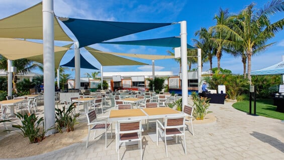 Waterpark Dining Area