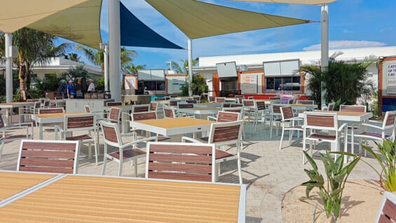Waterpark Dining Area