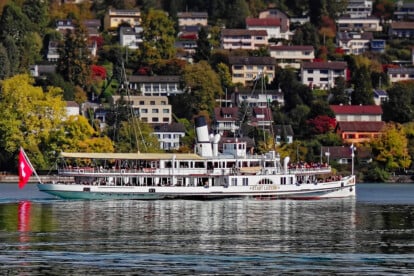 Mit dem Raddampfer „Stadt Luzern“ auf den Spuren von Eva Perón und Queen Elisabeth II.